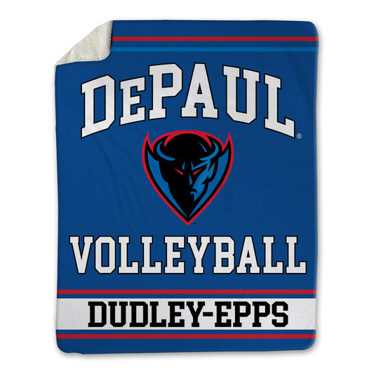 DePaul - NCAA Women's Volleyball : Jade Dudley-Epps - Blanket-0