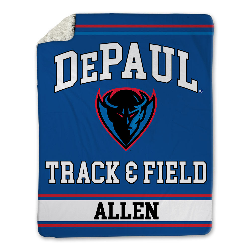 DePaul - NCAA Women's Track & Field : Kashara Allen - Blanket-0