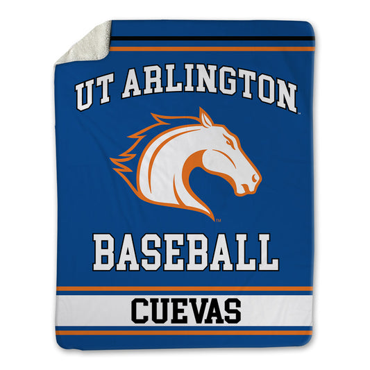 Texas Arlington - NCAA Baseball : Javier Cuevas - Blanket-0