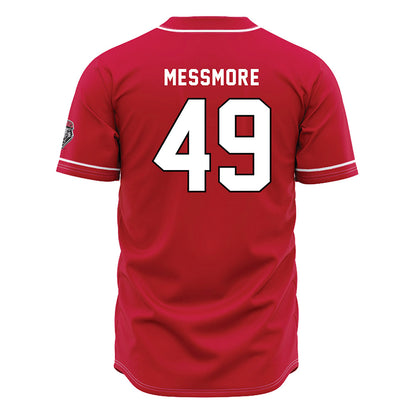 New Mexico - NCAA Baseball : Jack Messmore - Red Jersey-1