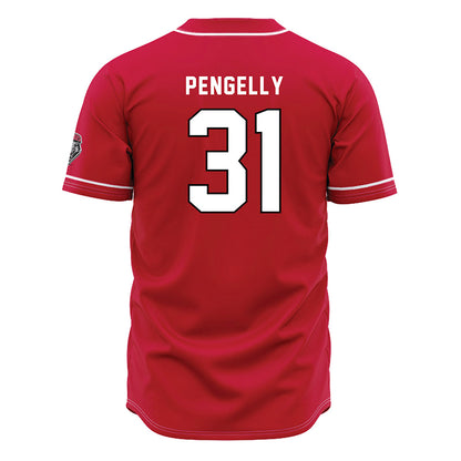 New Mexico - NCAA Baseball : Dayne Pengelly - Red Jersey-1