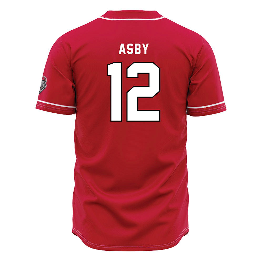 New Mexico - NCAA Baseball : Will Asby - Red Jersey-1