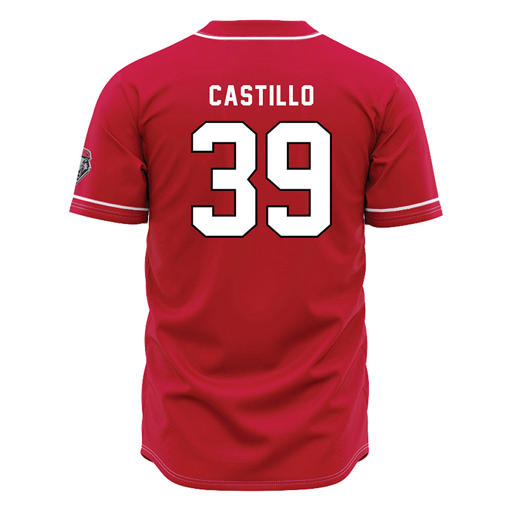 New Mexico - NCAA Baseball : Ryan Castillo - Red Jersey-1