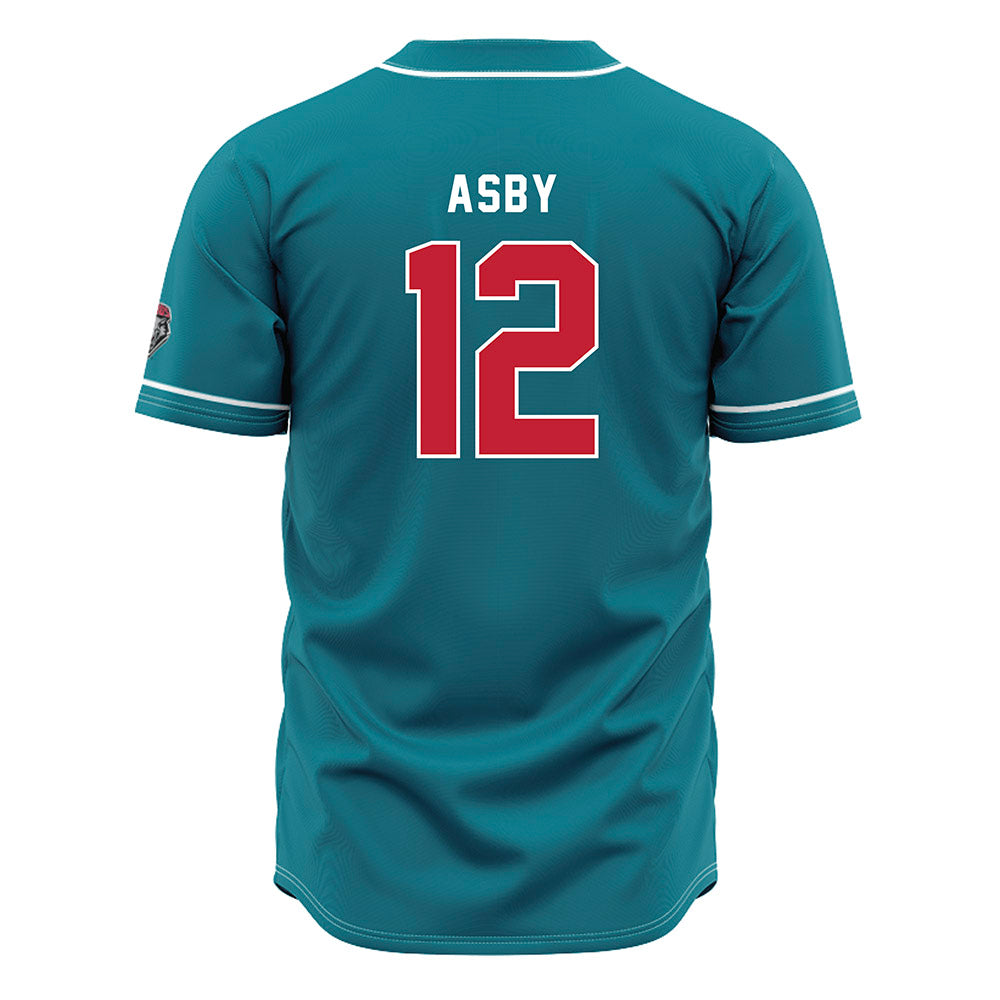 New Mexico - NCAA Baseball : Will Asby - Blue Jersey-1