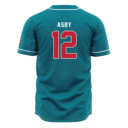 New Mexico - NCAA Baseball : Will Asby - Blue Jersey-1