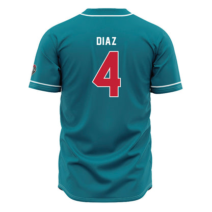 New Mexico - NCAA Baseball : Anthony Diaz - Blue Jersey-1