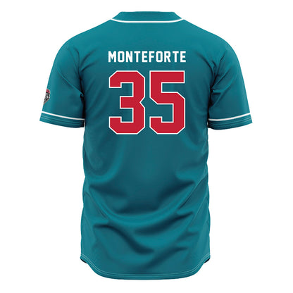 New Mexico - NCAA Baseball : Presley Monteforte - Blue Jersey-1