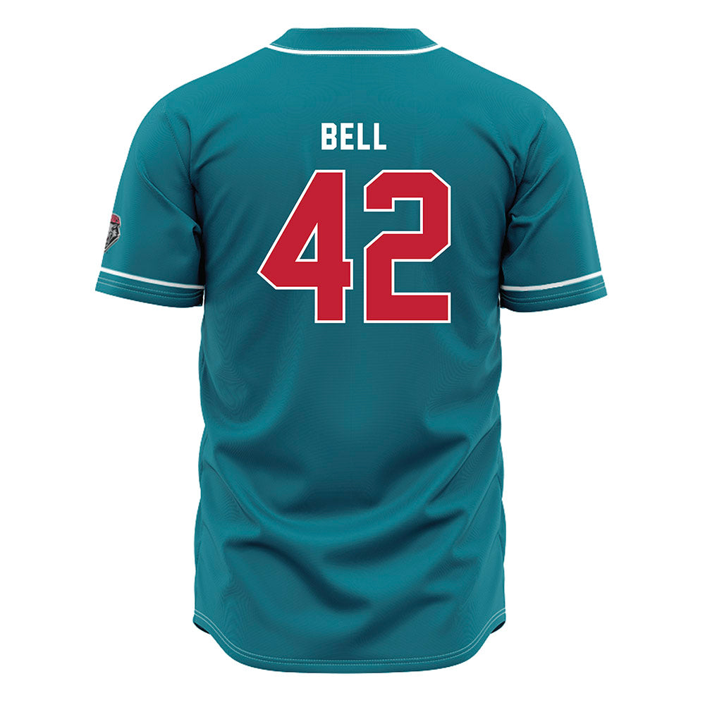 New Mexico - NCAA Baseball : Blake Bell - Blue Jersey-1