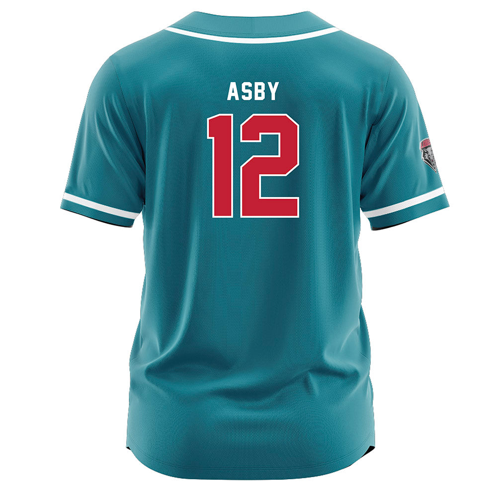 New Mexico - NCAA Baseball : Will Asby - Blue Jersey-1