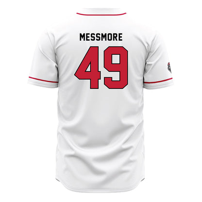 New Mexico - NCAA Baseball : Jack Messmore - White Jersey-1