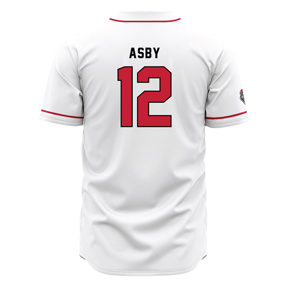 New Mexico - NCAA Baseball : Will Asby - White Jersey-1