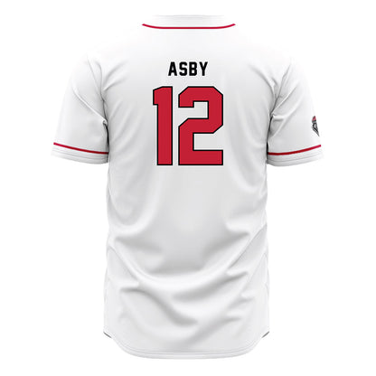 New Mexico - NCAA Baseball : Will Asby - White Jersey-1