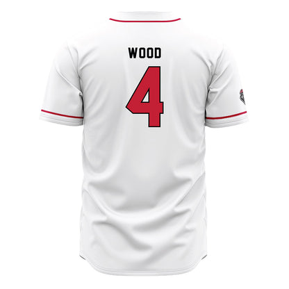 New Mexico - NCAA Baseball : Tye Wood - White Jersey-1