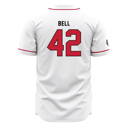 New Mexico - NCAA Baseball : Blake Bell - White Jersey-1