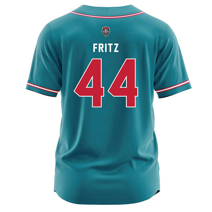 New Mexico - NCAA Softball : Natalie Fritz - Teal Jersey-1