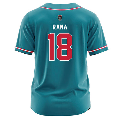 New Mexico - NCAA Softball : Grace Rana - Teal Jersey-1