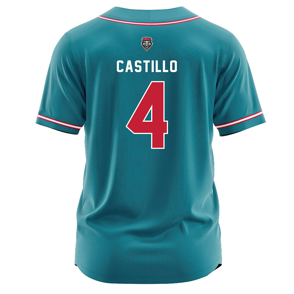 New Mexico - NCAA Softball : Ava Castillo - Teal Jersey-1