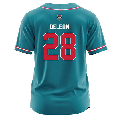 New Mexico - NCAA Softball : Jessica Deleon - Teal Jersey-1