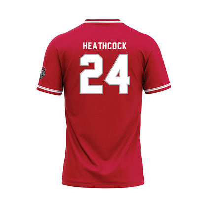 New Mexico - NCAA Softball : Georgia Heathcock - Red Jersey-1