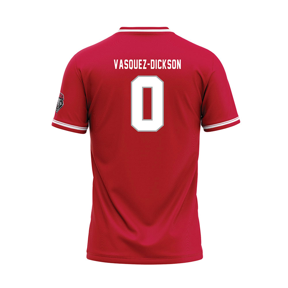 New Mexico - NCAA Softball : DeNae Vasquez-Dickson - Red Jersey-1