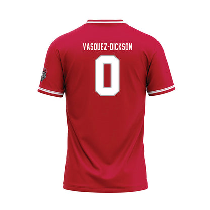 New Mexico - NCAA Softball : DeNae Vasquez-Dickson - Red Jersey-1