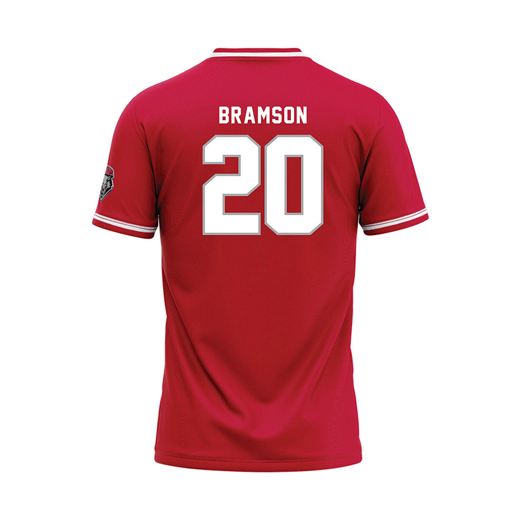 New Mexico - NCAA Softball : Emma Bramson - Red Jersey-1