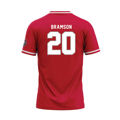 New Mexico - NCAA Softball : Emma Bramson - Red Jersey-1