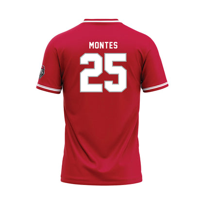 New Mexico - NCAA Softball : Mia Montes - Red Jersey-1