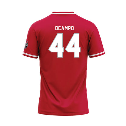 New Mexico - NCAA Softball : MiaLani Ocampo - Red Baseball Jersey-1