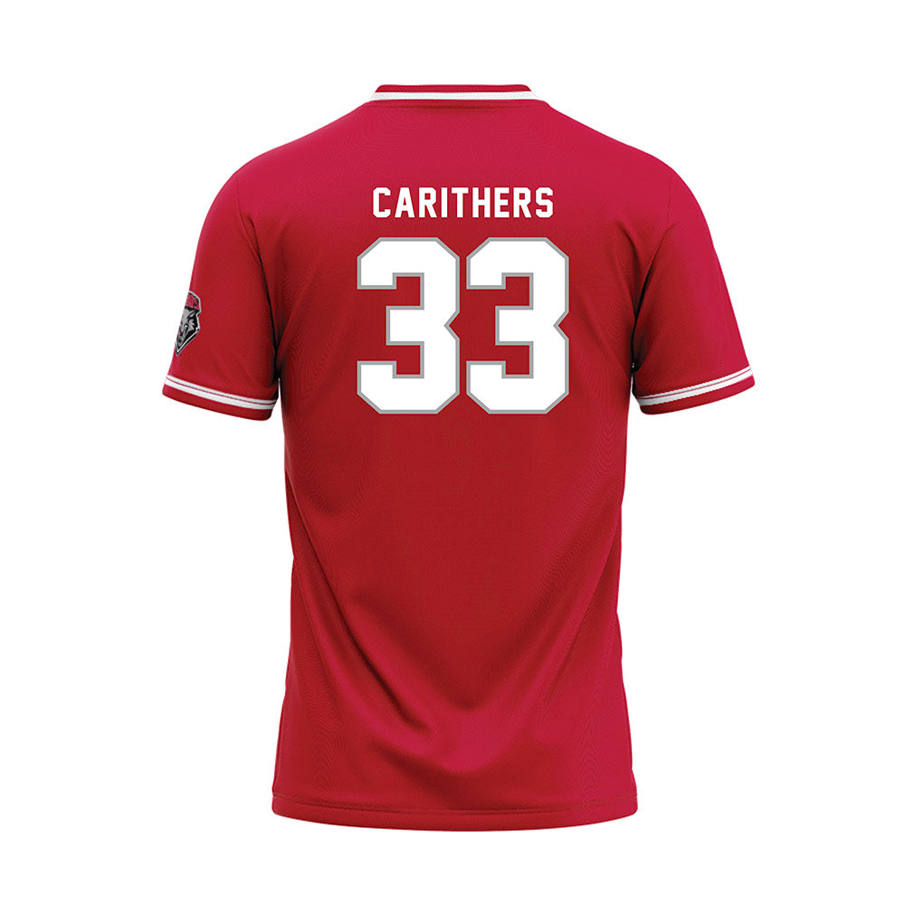 New Mexico - NCAA Softball : Sydney Carithers - Red Jersey-1