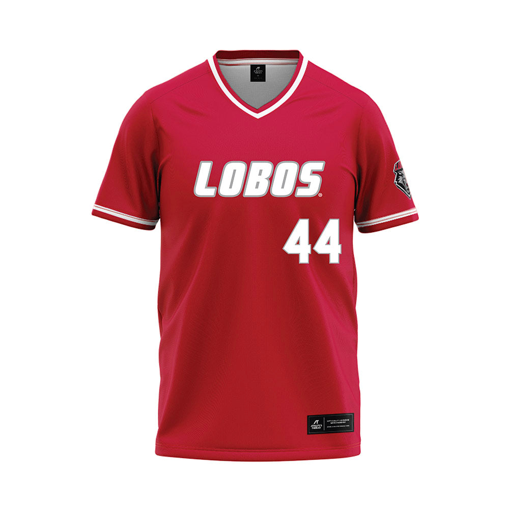 New Mexico - NCAA Softball : MiaLani Ocampo - Red Baseball Jersey-0