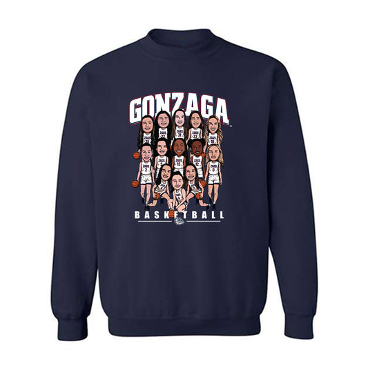 Gonzaga - NCAA Women's Basketball : - Crewneck Sweatshirt-0