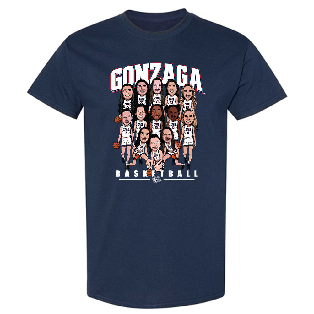 Gonzaga - NCAA Women's Basketball : - T-Shirt-0
