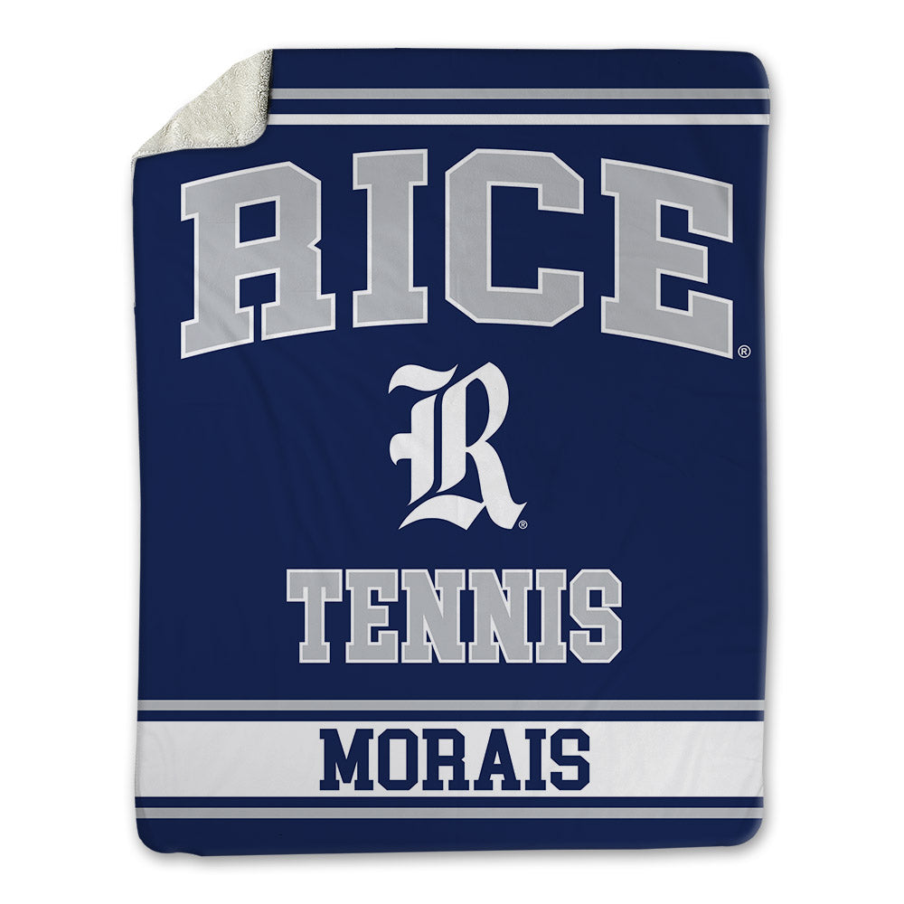 Rice - NCAA Men's Tennis : Eduardo Morais - Blanket-0