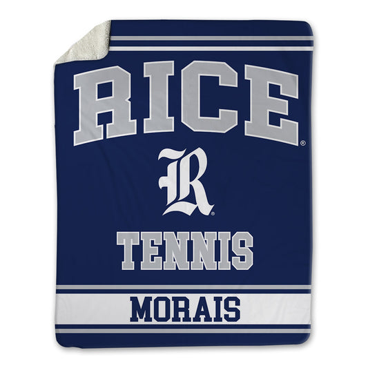 Rice - NCAA Men's Tennis : Eduardo Morais - Blanket-0