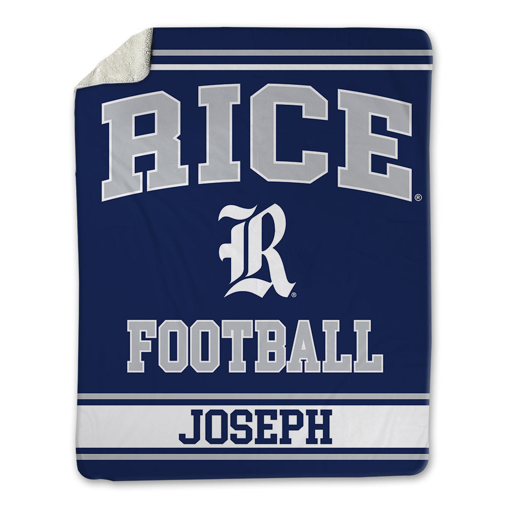 Rice - NCAA Football : Ichmael Joseph - Blanket-0