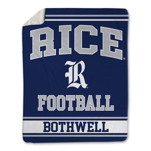 Rice - NCAA Football : Ian Bothwell - Blanket-0
