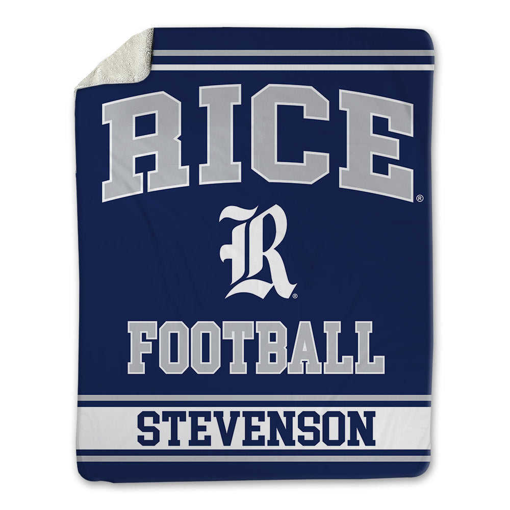 Rice - NCAA Football : Peyton Stevenson - Blanket-0