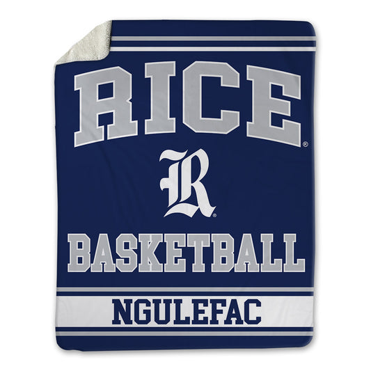 Rice - NCAA Women's Basketball : Sussy Ngulefac - Blanket-0