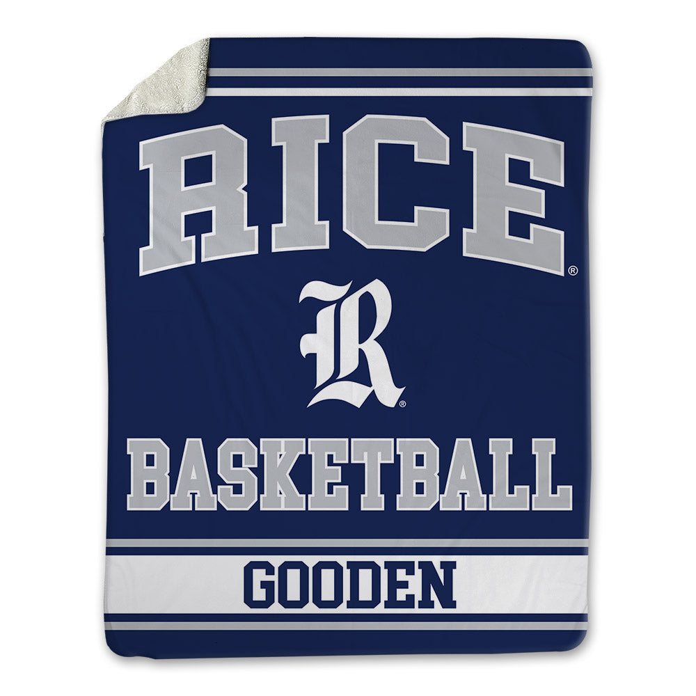 Rice - NCAA Women's Basketball : Trinity Gooden - Blanket-0