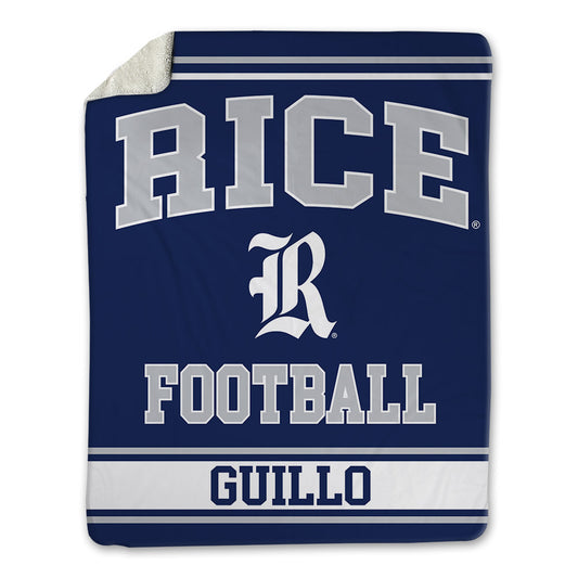 Rice - NCAA Football : Ryan Guillo - Blanket-0