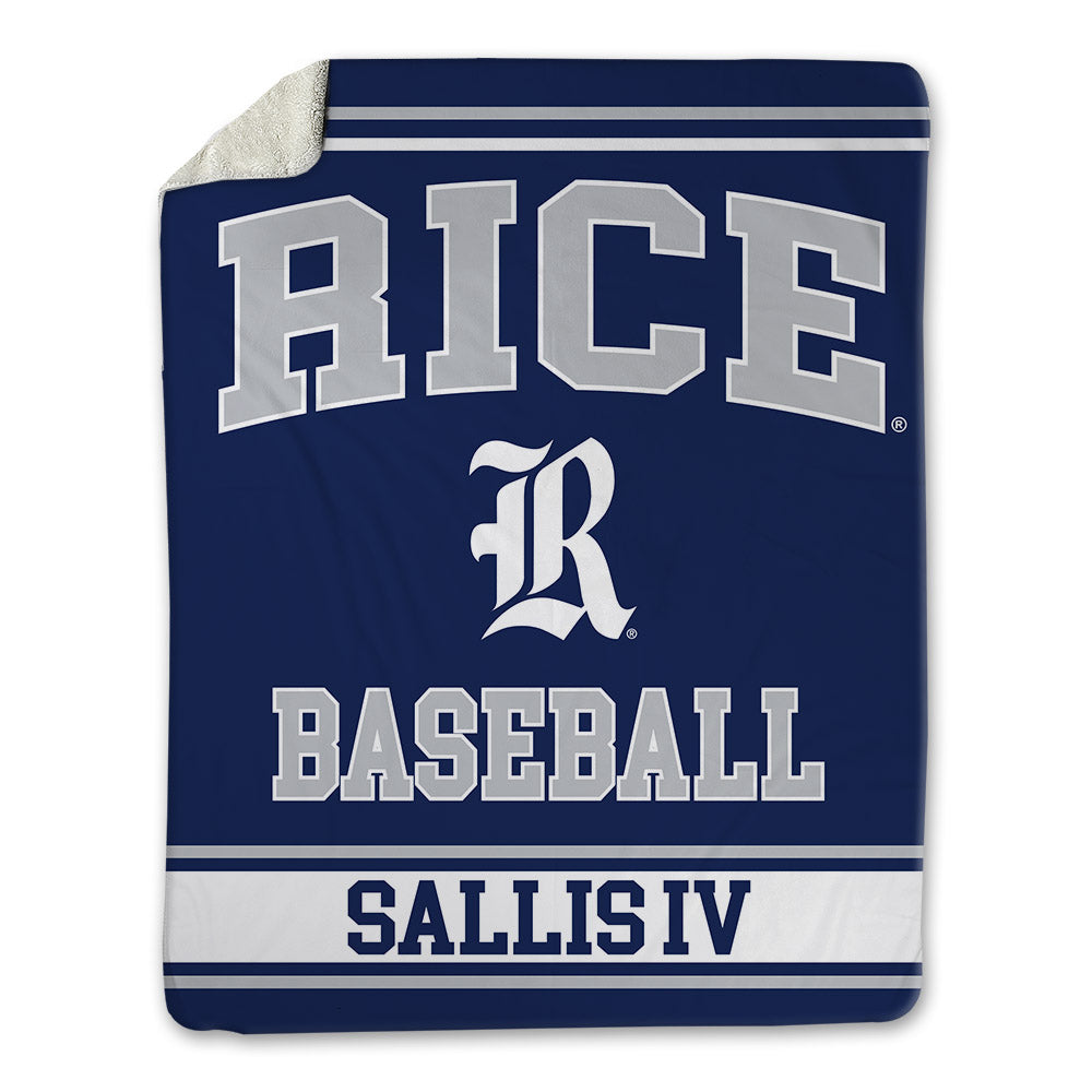 Rice - NCAA Baseball : LaPlace Sallis IV - Blanket-0