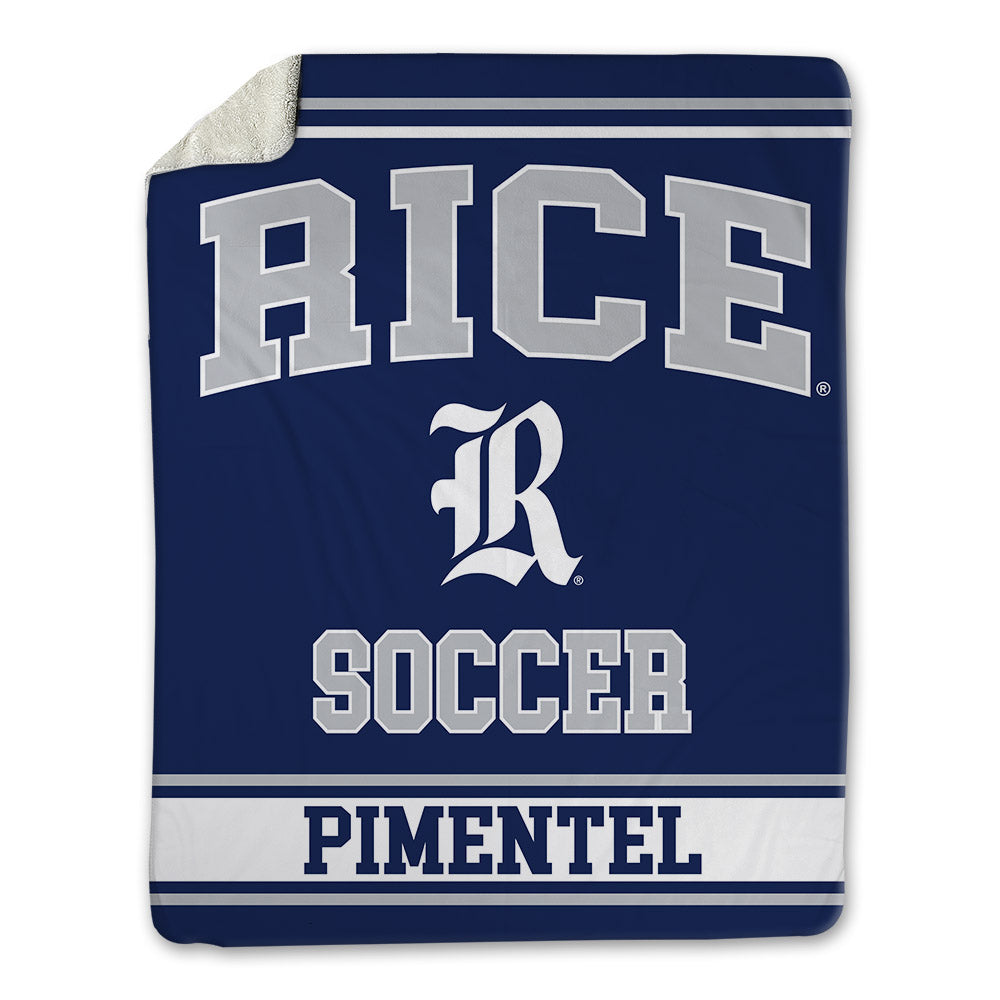 Rice - NCAA Women's Soccer : Hannah Pimentel - Blanket-0