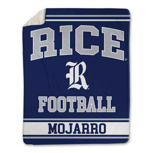 Rice - NCAA Football : Elijah Mojarro - Blanket-0