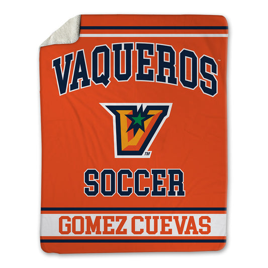 UTRGV - NCAA Men's Soccer : Diego Gomez Cuevas - Blanket-0