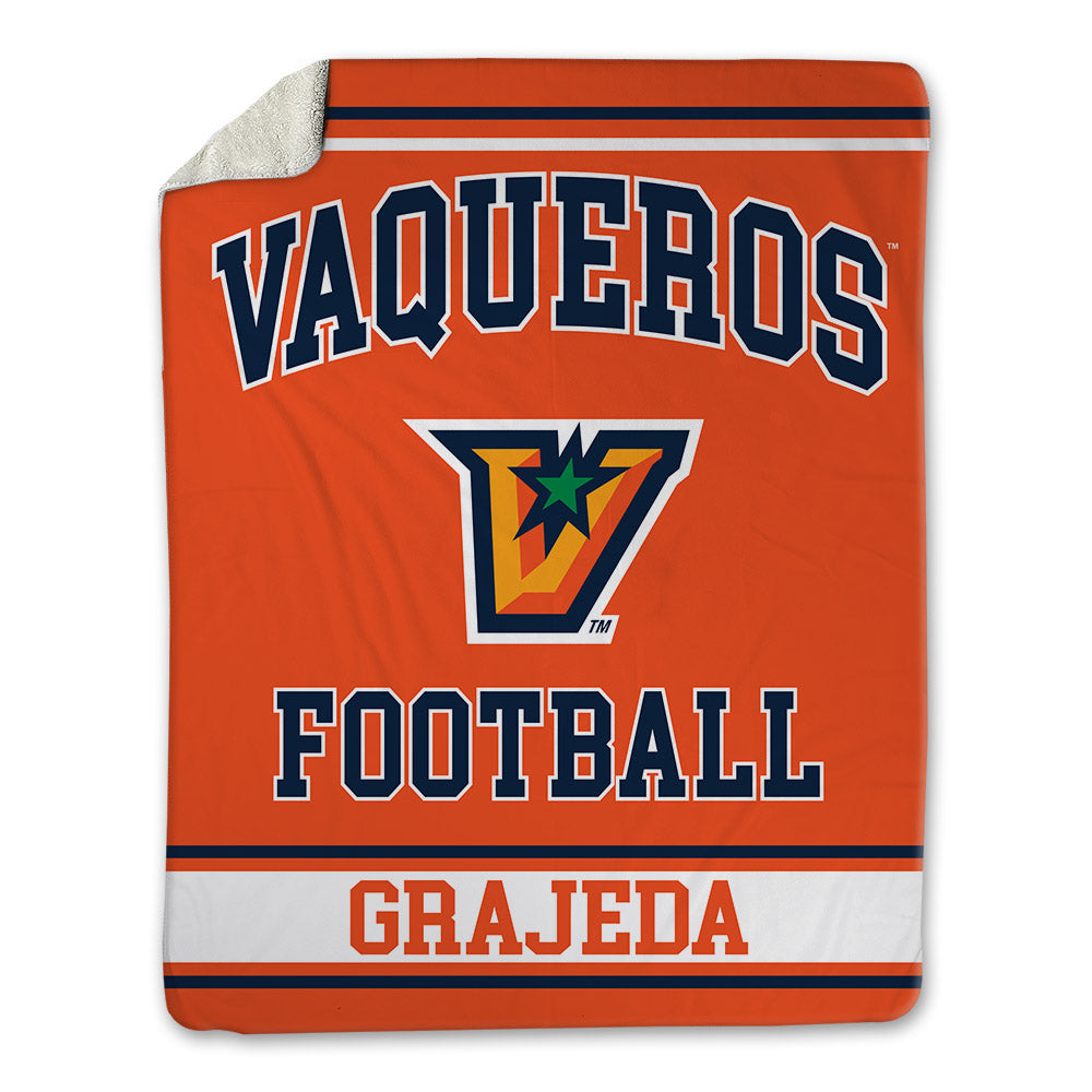 UTRGV - NCAA Football : Mateo Grajeda - Blanket-0