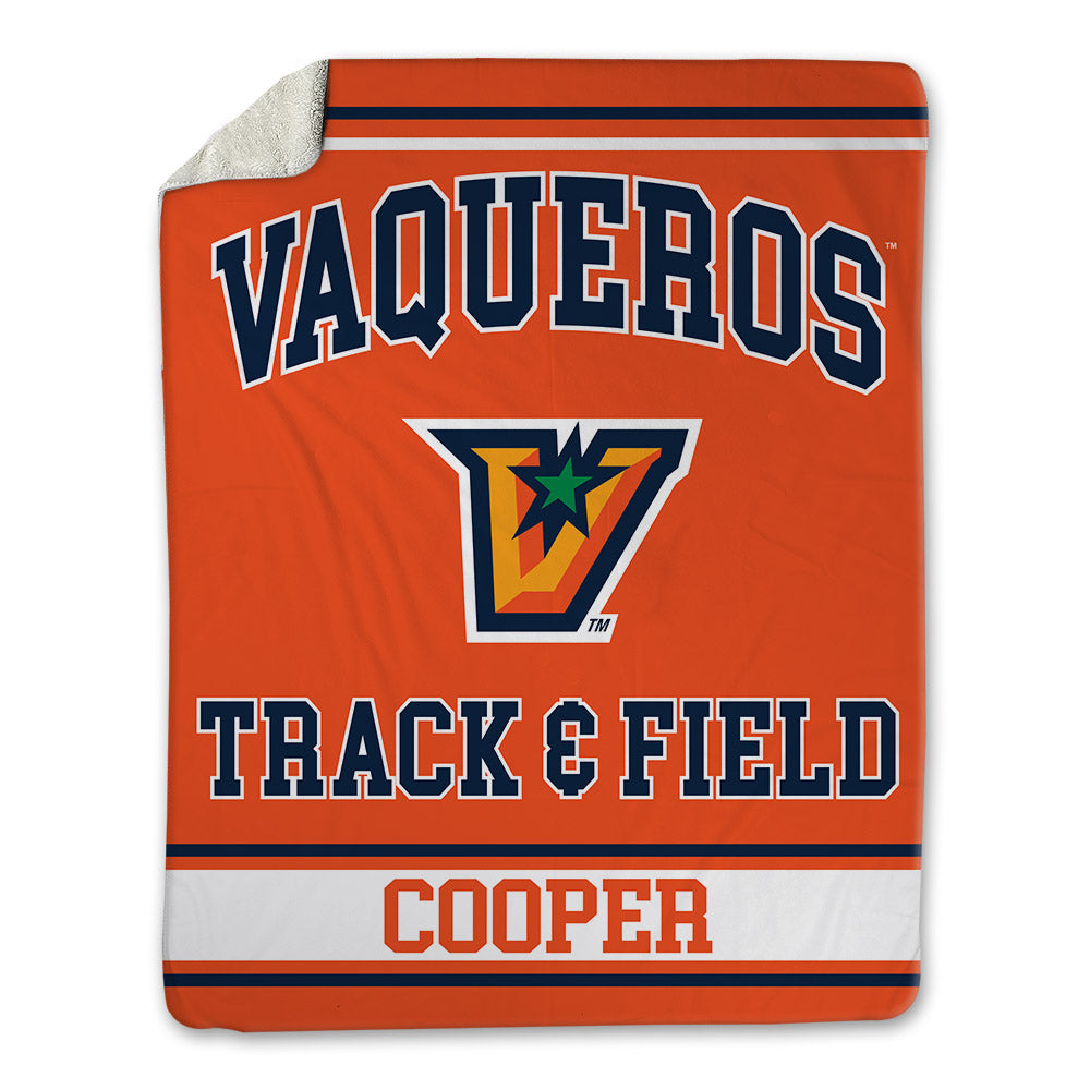 UTRGV - NCAA Men's Track & Field : Aaron Cooper - Blanket-0