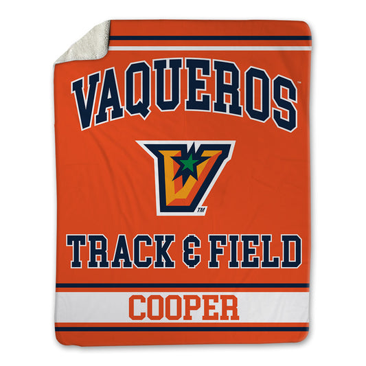 UTRGV - NCAA Men's Track & Field : Aaron Cooper - Blanket-0