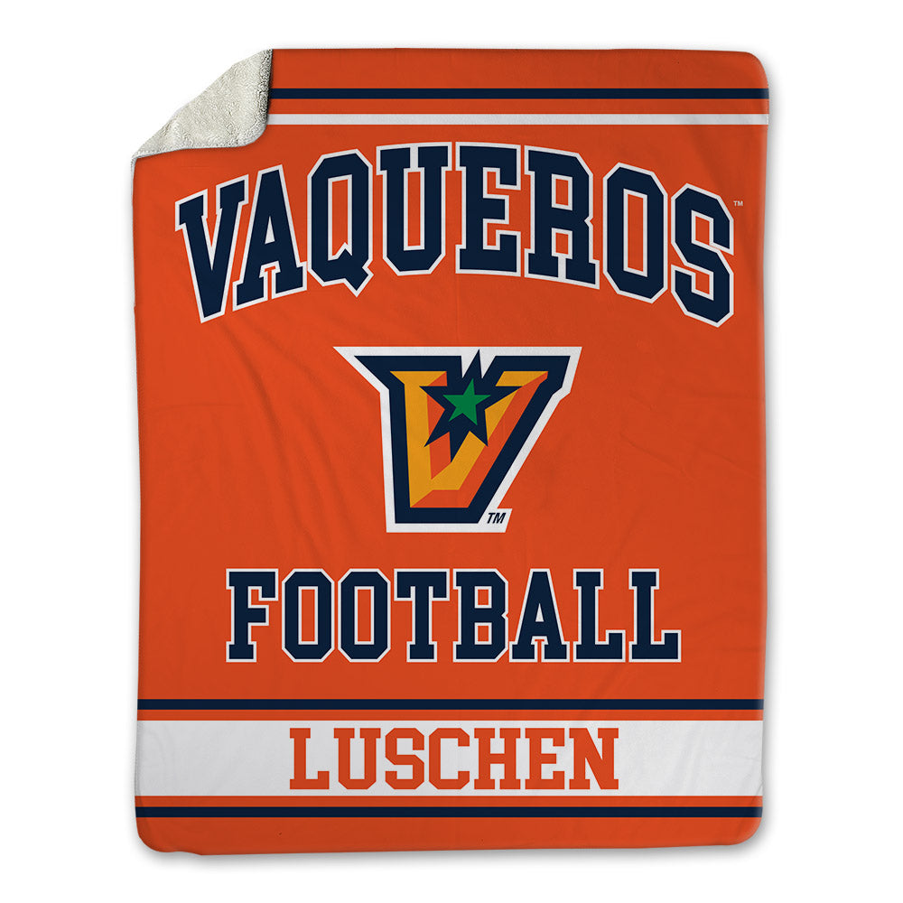 UTRGV - NCAA Football : Nathan Luschen - Blanket-0