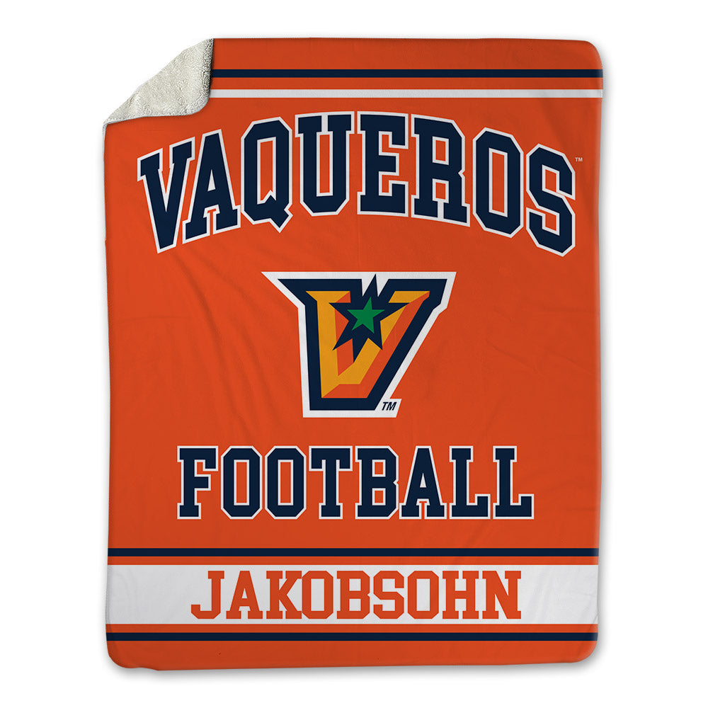 UTRGV - NCAA Football : Aidan Jakobsohn - Blanket-0